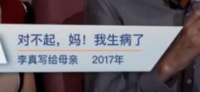 对不起，妈！我生病了（李真写给母亲 2017年）